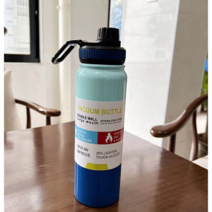 Termos Sport Tumbler Minum 1000ML Botol Minum Aesthetic Botol Air Minum Tahan Panas Dingin 317