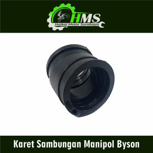 Karet Sambungan Manipol Byson - Rubber Seat Penghubung Intake Manipul Manifold Insulator Leher Karbu