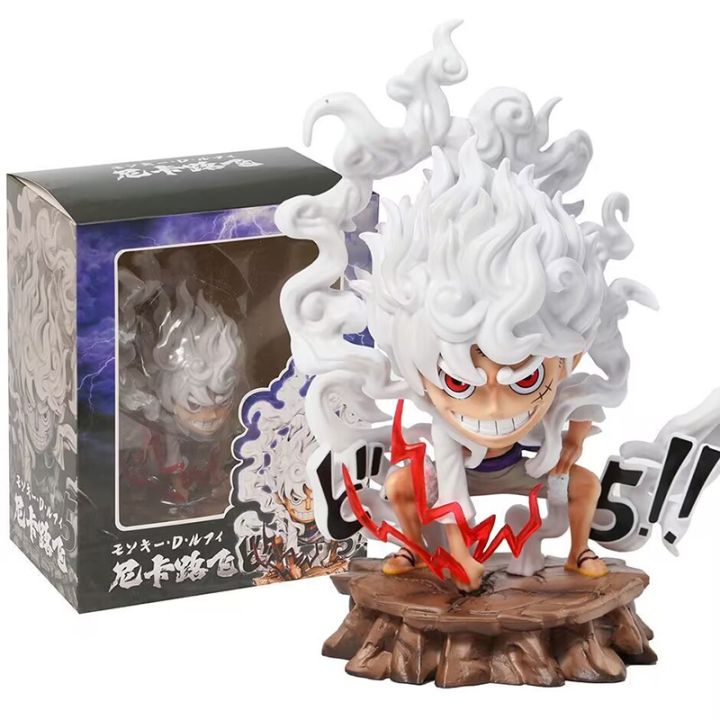 Anime One Piece Figure Luffy Gear 5 Sun God Luffy Nika PVC Action Figurine Statue Collectible Mod I.1287047478
