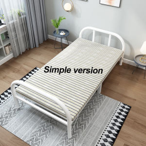Foldable Bed Frame with Pad Katil Lipat Save Space for Bedroom Bedroom Furniture