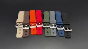 FKM Rubber Watch Strap Quick-release Band For Seamaster Rolex Watch Bracelet 20mm 21/22mm Curved End2026
