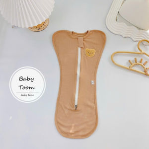 Nhộng chũn cao cấp cho bé sơ sinh Babytoom chống giật mình bé ngủ ngon mềm mịn mát co dãn 4 chiều