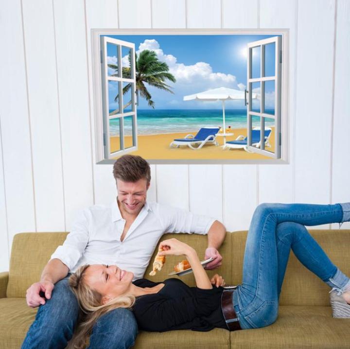 3D LOVE Wall Sticker – Self-Adhesive Acrylic Decal For Bedroom, Living Room, Office, DIY Decor