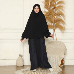 Allev Daisy Dress Gamis Wanita Dewasa - Dark Grey