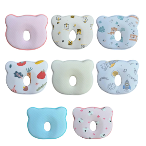 Concave Nursing Pillow for Newborns Comfortable Designed Head Support Pad Breathable Pillow for Baby Boys Girls