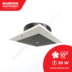 Maspion Kipas Angin Hexos Fan / Exhaust Fan Plafon - 10 inch (25 cm) - CEF25 - FREE ONGKIR Jabodetabek