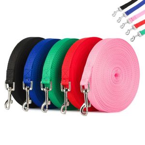 OUTOPEAN Colorful Puppy Collar Dogs Cats Nylon Belt Dog Leash Walking Training Traction Rope Lead Strap