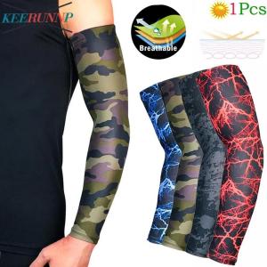 【NEW A 】1Pcs Arm Sleeves Sun UV Protection For Women Men Youth - Tattoo Sleeve Cover Arms - UPF 50 Sports Compression Cooling Arm Sleeve