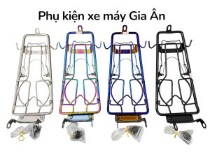 (Hình thật) Baga EXCITER 155 / EX 155 / EX155 (2021 - 2025) chuẩn Inox 304 cao cấp kiểu vuông siêu bền