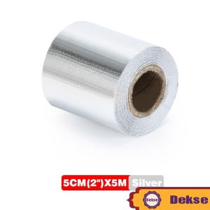 5 CM x 5 M Exhaust Wrap / Lakban Knalpot Motor Peredam Pelindung Pembungkus Anti Panas