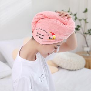 headcloth hair towels Dry hair cap female super absorbent