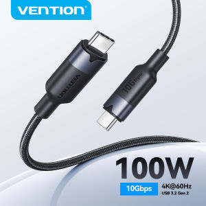 Đề cập đến Cáp USB C USB3.2 10Gbps Loại C đến Loại C PD100W QC4.0 5A Dây sạc nhanh 4K60Hz cho MacBook Pro iPad iPhone 17 SamSung2026