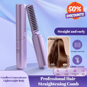 Styling Stick Negative Ion Wireless Electric Curling Iron No Snagging No Pulling Rapid Heating