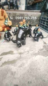 [ Dài 23cm ] Tượng Mục Đồng Chăn Trâu_Gốm Sứ Bát Tràng Hàng loại 1