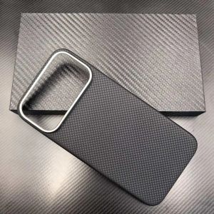 Real Kevlar Aramid Fiber Case For iPhone 17 Pro Max Carbon Fiber 1500D 600D Magsafe Cover Ultra Thin Cases for Iphone 17 Pro Max