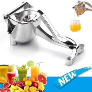 Manual Fruit Juicer Lemon Squeezer Citrus Press Heavy Duty Hand Press Effortless Fruit Juicer Detachable Alloy Lime Squeezer