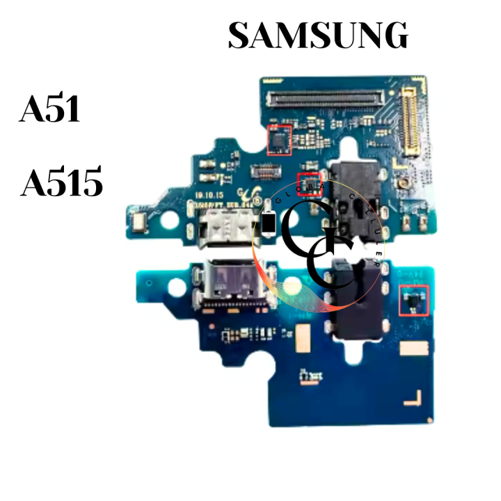 Flexible Connector Charger Samsung A51 A515 Original (Flexible Konektor