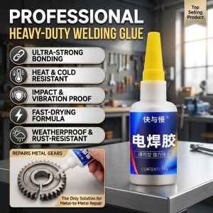 Strong Welding Glue Metal Repair Glue High Strength Adhesive Durable Industrial Glue for Metal Plastic Wood and More