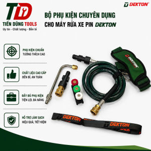 Bộ phụ kiện chuyên dụng DEKTON cho anh em vệ sinh máy lạnh lắp vào máy rửa xe M21-SRX1406PROMAX & M21-SRX775PRO