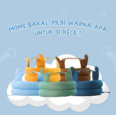 Baby - Toddler Safety Hat / Helmet - Topi Pengaman Bayi & Anak SHC1