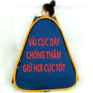 Lều xông hơi chui đầu VẢI CỰC DÀY hàng loại 1 cao cấp(giao màu ngẫu nhiên)