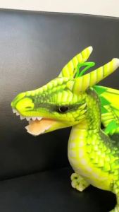 Little Flying Dragon- Cute Dinosaurs Stuffed Animal Plush Toy 16.5 Inch Adorable Soft Dragon Toy Plushies Gifts for Kids Babies Toddlers (Green)