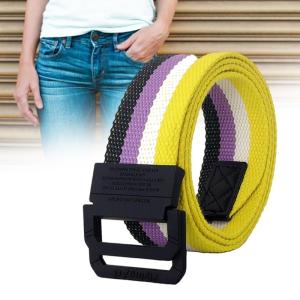 Braided Rainbow Waist Chain Belt for Women Prom Banquet Club Party Hot Girl Rainbow Elegant Woven Belt