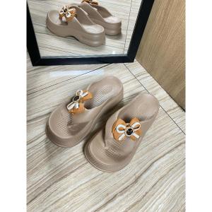 Jokixx Sandal japit sol tebal pita samping karet eva wanita