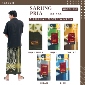 Sarung Batik Pria 950 Bahan Katun Premium
