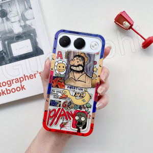 Ốp điện thoại cho OPPO A7 Pro Max 5g a6c A6S A6X a6t A6 Pro 5g dễ thương phim hoạt hình mô hình Zombie trong suốt chống sốc TPU Ốp điện thoại mềm cho Oppo A7 Pro Max 5g vỏ điện thoại