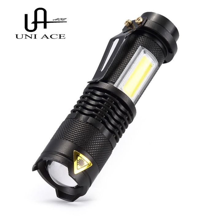 tactical Ultra Bringht Q5 LED Zoom Mini Flashlight Splashproof #SK68 ...