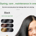 jiketai Plant bubble hair dye shampoo Bubble Foam Hair Dye Home Dye Shampoo No harm to hair. 