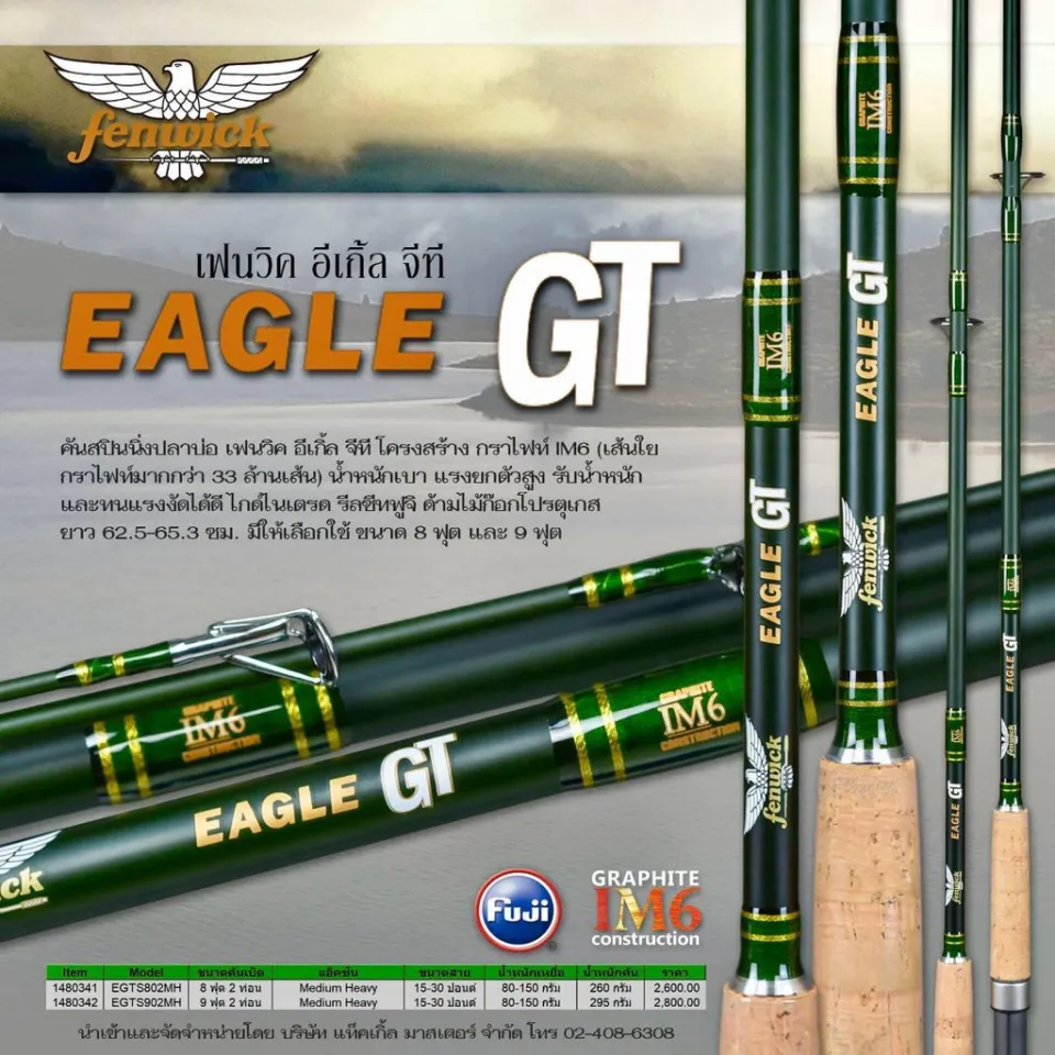 คันเบ็ด FENWICK EAGLE GT GREEN สองท่อน