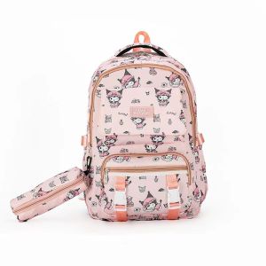 44cm Kuromi Bag Sanrio Beg Kuromi School Beg Sekolah Cinnamoroll School Bag My Melody Bag Pencil case