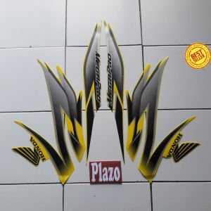 Striping Stiker Polet motor honda megapro 2008 kuning Termurah Berkualitas