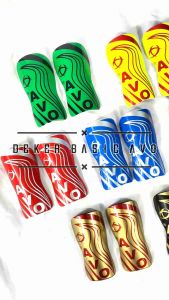 Deker Kaki Avo Lakop Embos Timbul pelindung Tulang Kering Shin Guard Olahraga Sepakbola Futsal