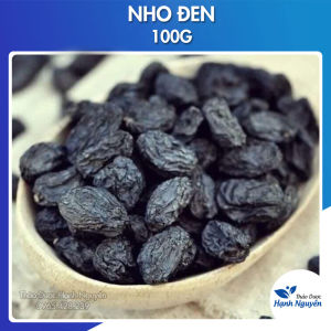 Nho khô đen không hạt 100g (nho Ninh Thuận ăn vặt làm bánh) - Thảo Dươc Hạnh Nguyên