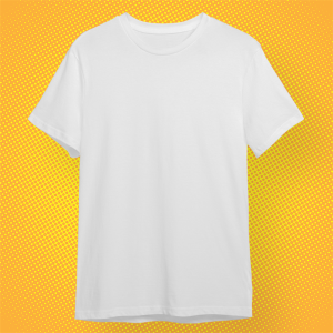 พร้อมส่ง เสื้อยืดคอกลม สีขาว Cotton 100% เสื้อครอบครัว