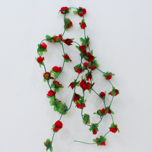 Tanaman bunga mawar gantung kecil 2.3meter hiasan dekorasi rumah buatan B8332