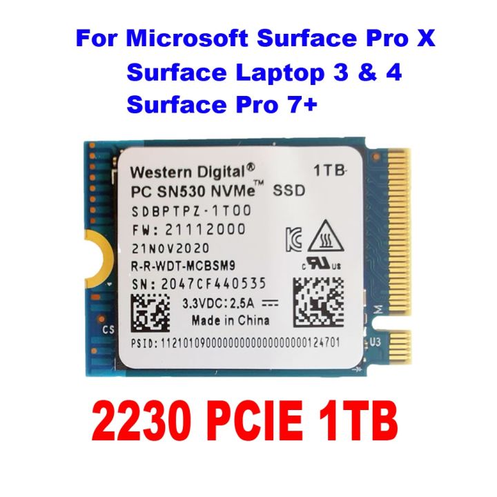 Ssd Surface Pro Surface Laptop Nvme Microsoft Laptop Ssd Surface