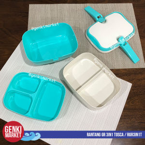 Rantang Makanan / Tempat Makanan 3 tingkat GR3in1 - Tempat Bekal Makanan