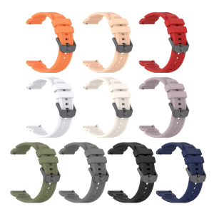 Colorful Slim Fit Silicone Band 24mm Wear Smartwatch Accessory Cofmfortable Wearing for Smartphones