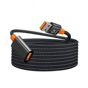 USB Extension Cable USB 3.0 Extension Cord Male to Female Data Transfer for Keyboard Mouse Flash Drive