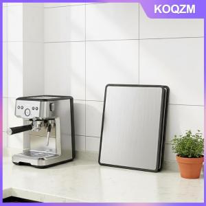 KOQZM Oil Frying Splash Guard for Gas Stove 3 Sided Stainless Steel Panel Kitchen Grease Prevention During Cooking