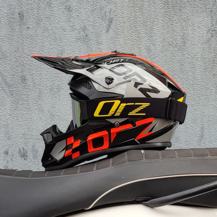 ORZ Professional Racing Motocross Helmet Off Road Helmet Motorcycle Off Road Cartoon Childrenr Atv Motorcycle Mtb Helmet I4820619559
