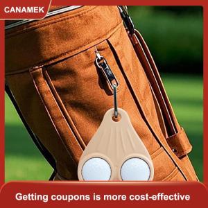 【CANAMEK】 Golf bóng tinh hoàn sac chủ Silicone Golf Bóng Chủ Pouch vui Golf Bóng sac chủ xách tay Golf Bóng lưu trữ túi cho Golf giỏ hàng túi hoặc vành đai prank giả chảy xệ Quà Tặng