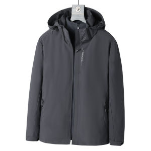 2023 Outdoor Shell Jacket Three-in-One Mens and Womens Detachable Two-Piece Set Winter Waterproof Windproof Breathable Mountaineering Jacket