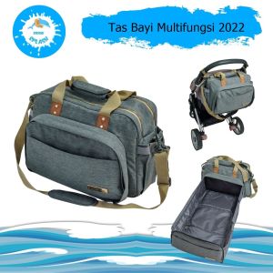 Kiddie Splash Diaper Bag Travelling - Grey