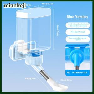 miankeji Chim Tự động nước quả lồng treo nước quả dễ dàng để làm sạch cài đặt vật nuôi máy rút nước chim lồng phụ kiện