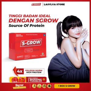 S-GROW Suplemen Susu Tinggi Kalsium Peninggi Badan Terbaik